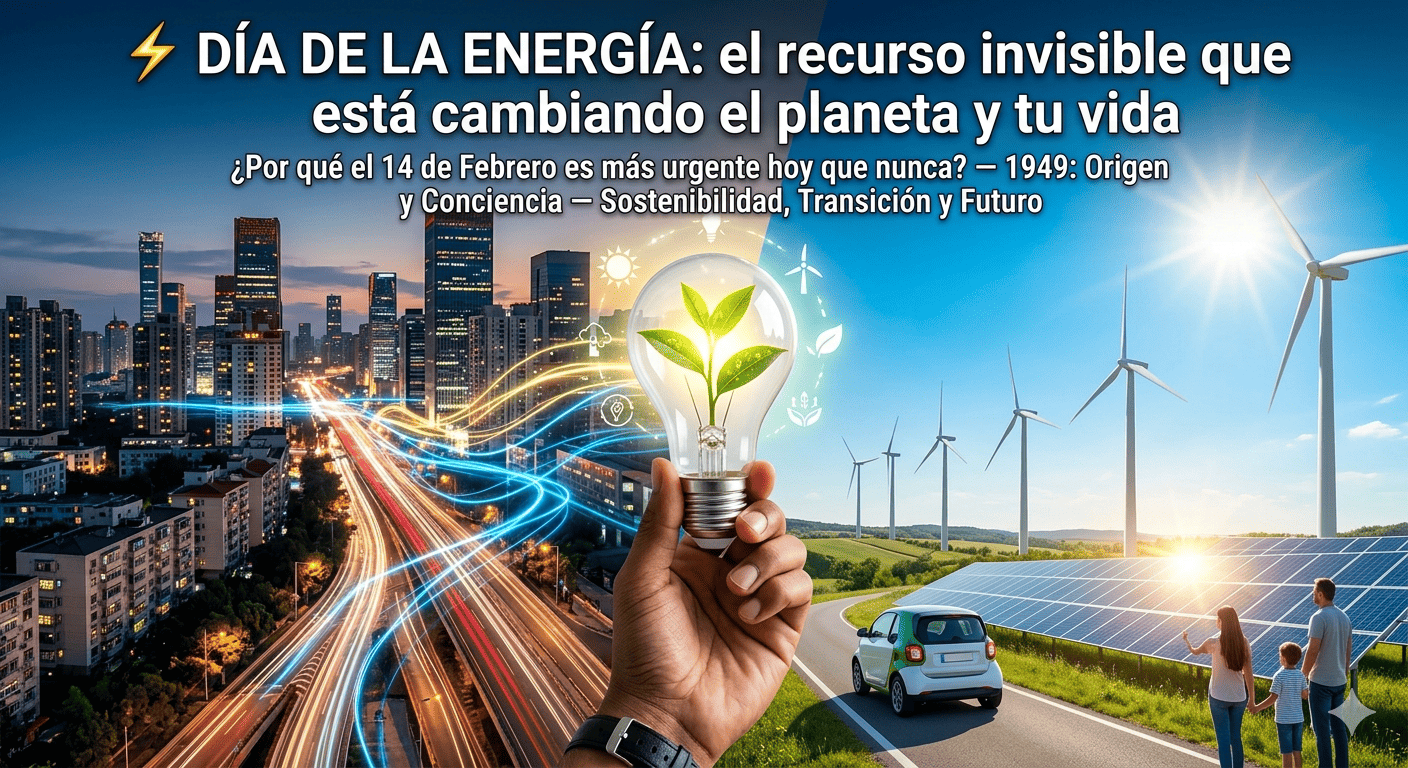 Día de la Energía: el recurso invisible que está cambiando el planeta y tu vida (y por qué deberías prestarle atención hoy más que nunca)