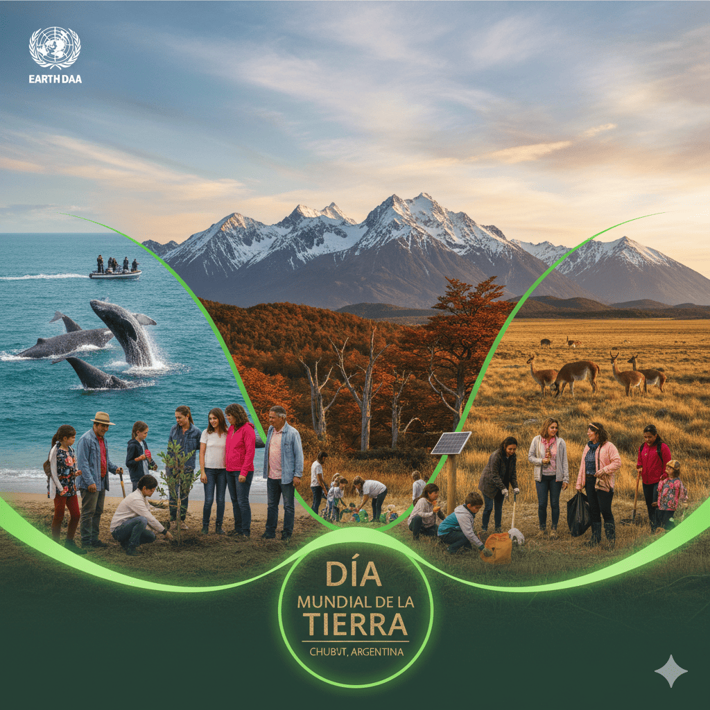 En el Día de la Tierra, Chubut renueva el llamado a proteger su patrimonio natural