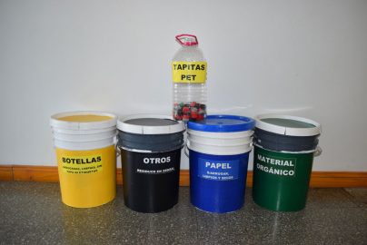 La UNTDF juntó 500 Kg. de residuos que serán reciclados por fundaciones