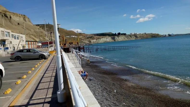 Comodoro Rivadavia: La Costanera en óptimas condiciones para disfrutar el día
