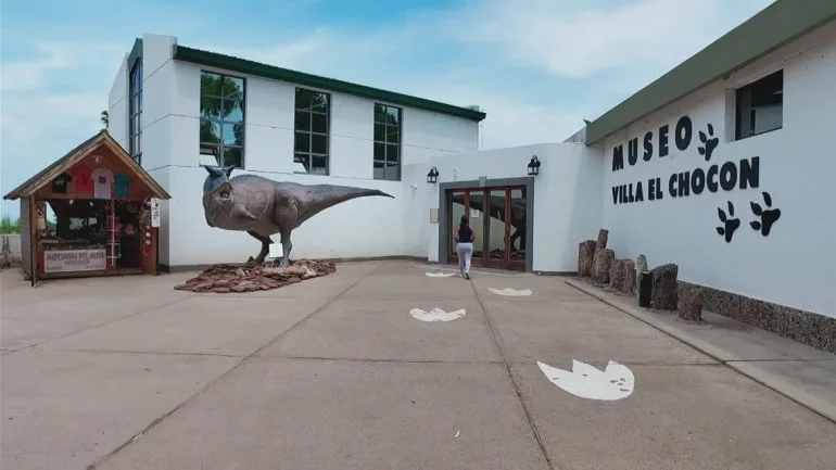 Conocé los dinos patagónicos que «habitan» el museo de El Chocón