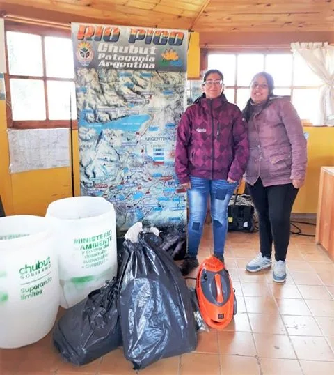 El Ministerio de Ambiente de Chubut continua fortaleciendo y acompañando  a los municipios en el Plan de control y monitoreo del Alga Dydimo