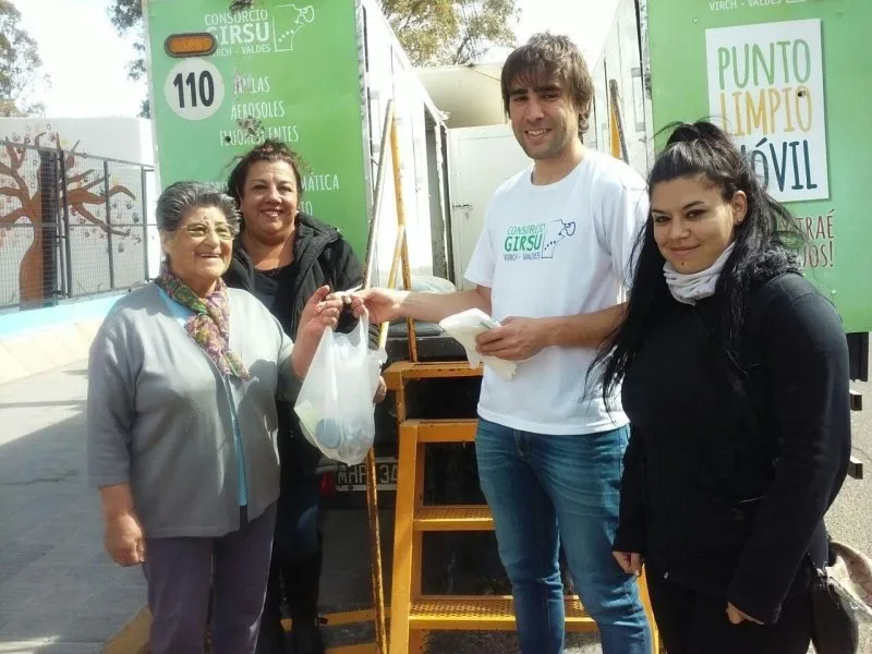 El Punto Limpio Móvil del GIRSU estará todos los domingos de enero y febrero en Playa Unión
