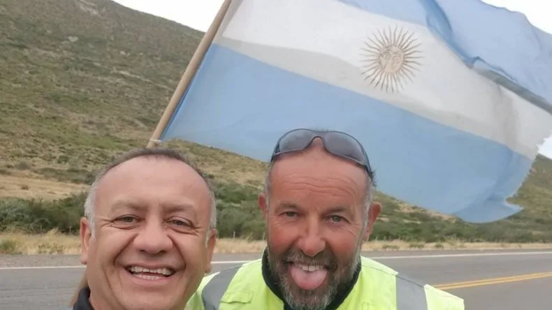 Emilio Saez llegó a Comodoro concientizando sobre «Basura Cero»