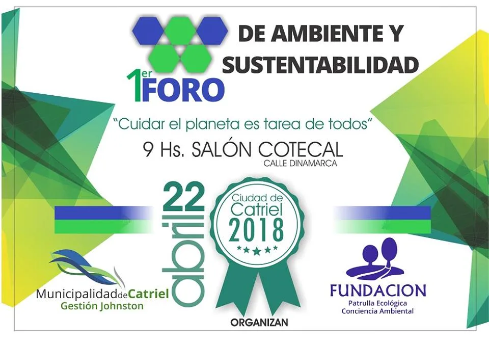 Primer Foro de Ambiente y Sustentabilidad en Catriel