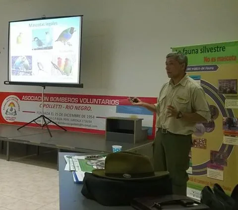 Río Negro: Capacitación de la Dirección de Fauna en Cipolletti