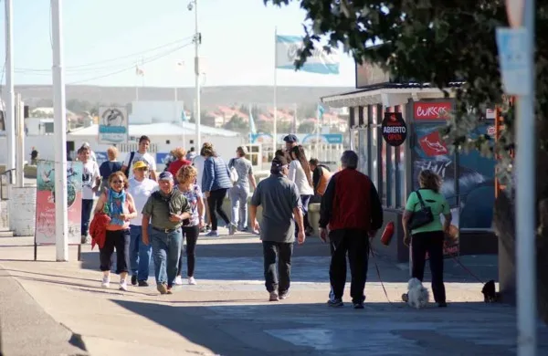 El finde largo la ocupación rozó el 60 por ciento en Madryn