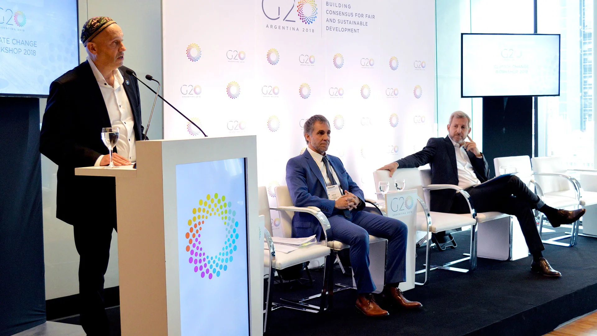 Debate sobre sustentabilidad climática en la previa de la reunión de trabajo del G20