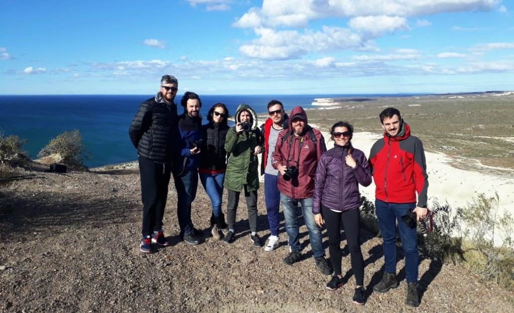 Periodistas de medios nacionales recorren la comarca Península Valdés
