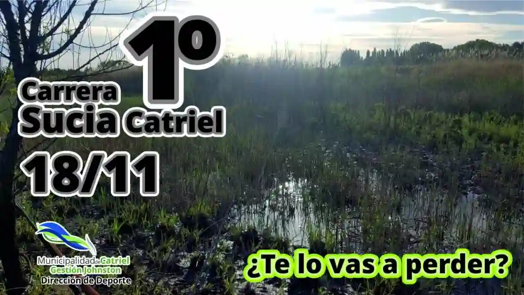 Cuenta regresiva para la carrera Sucia en Catriel