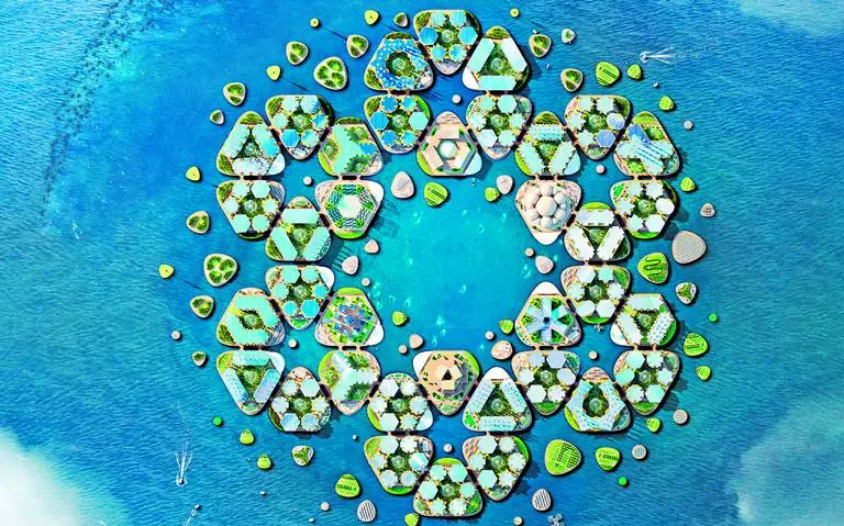 ONU propone una ciudad sostenible sobre el agua contra el cambio climático