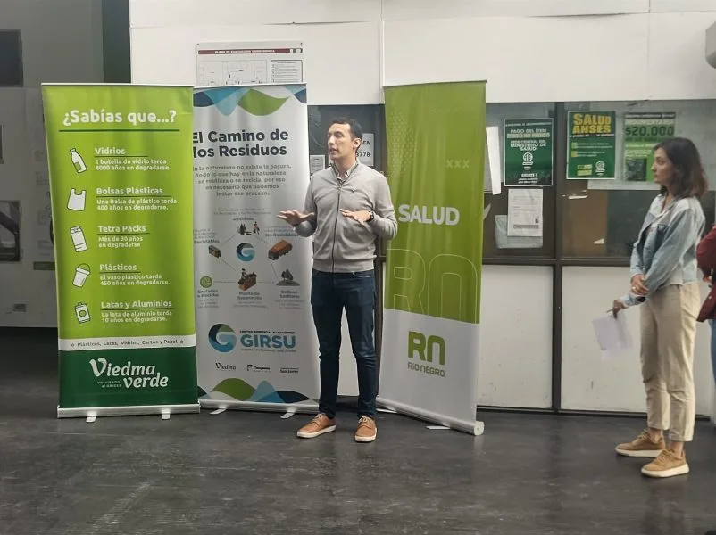 El gobierno de Viedma fortalece la educación ambiental para promover la separación de residuos