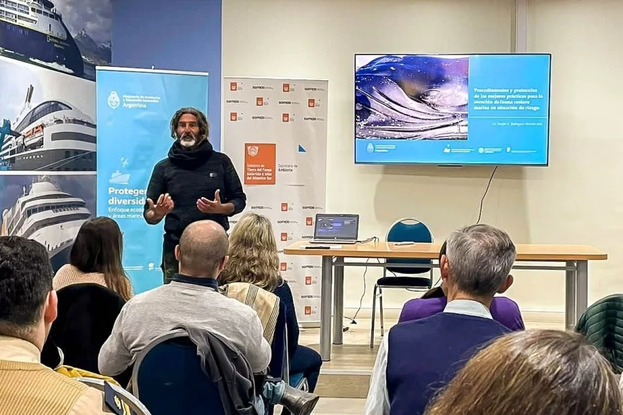 Se realizó el Taller de Desarrollo y Fortalecimiento de la Red de Varamientos de Fauna Marina en Tierra del Fuego