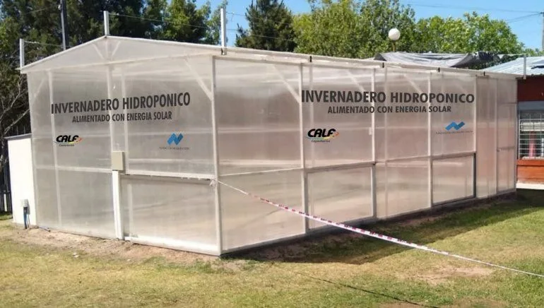 Inauguran el primer invernadero hidropónico con energía solar de la provincia de Neuquén