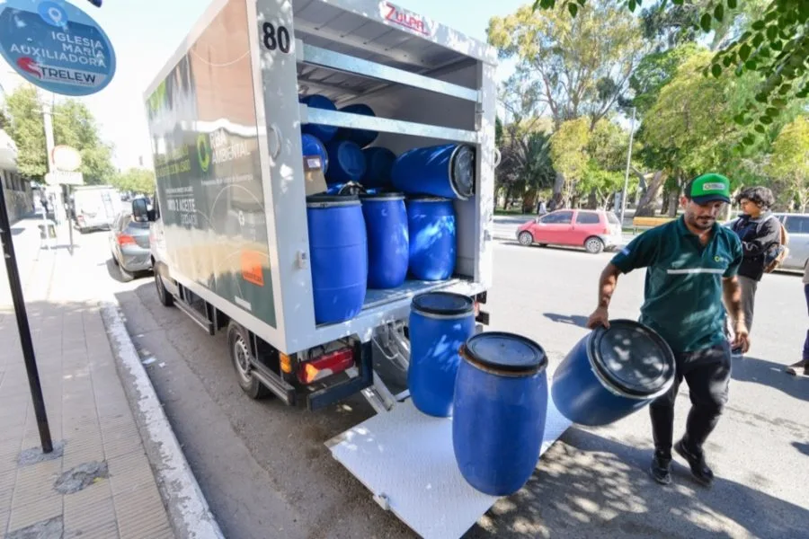 Se recolectó 180 mil litros de aceite vegetal usado en el 2022