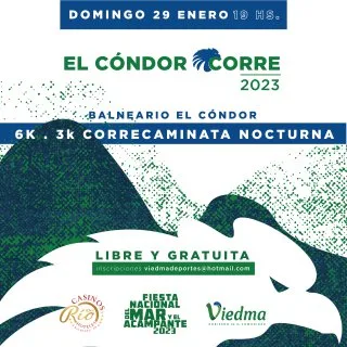 Todo listo para la correcaminata nocturna “El Cóndor Corre 2023”