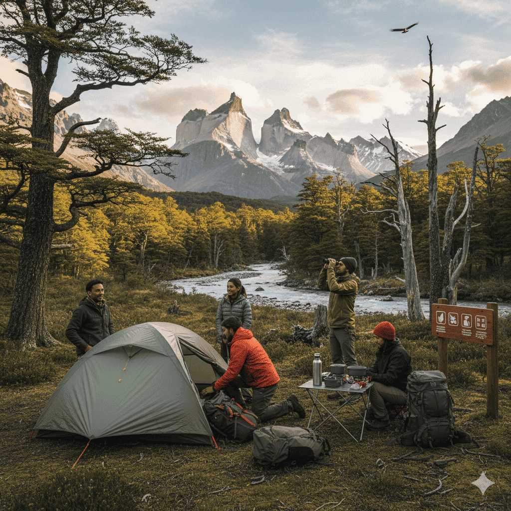 Acampar en la Patagonia sin dejar huella: la guía esencial para disfrutar la naturaleza de forma responsable y sostenible