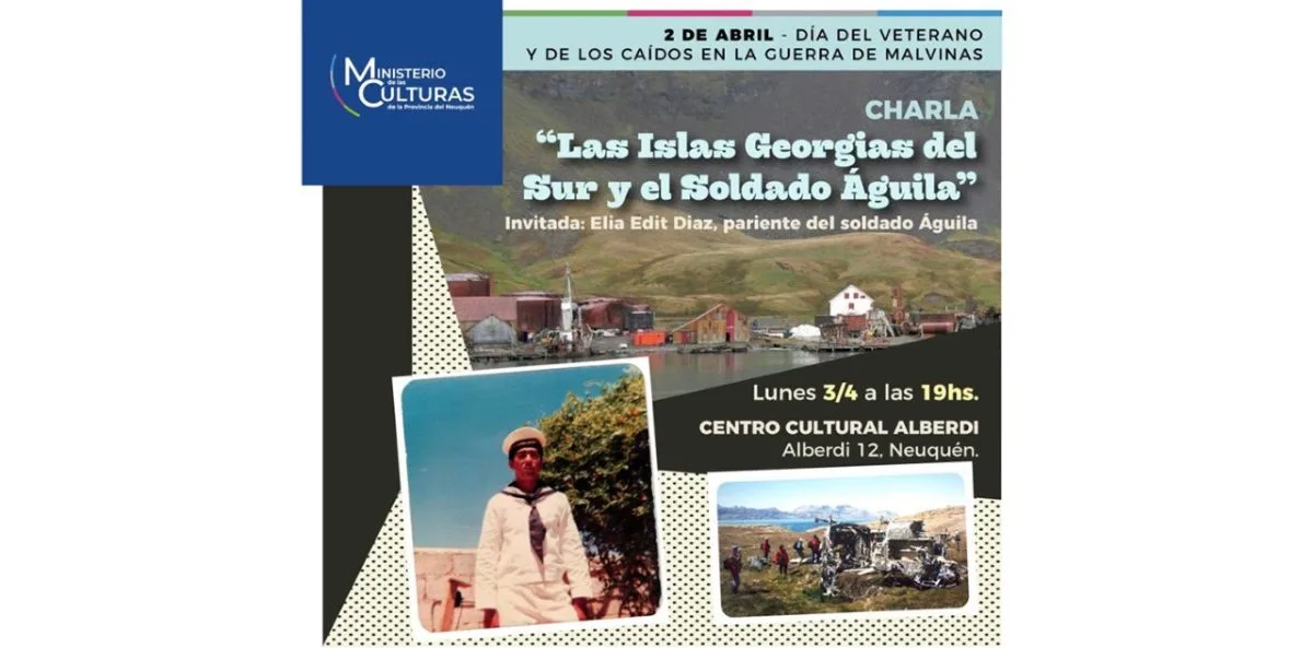 Charla “Las Islas Georgias del Sur y el Soldado Águila”