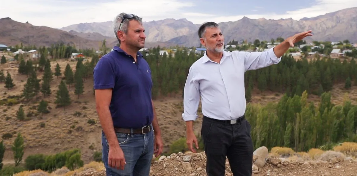 Funcionarios provinciales destacan la vista que tendrá la futura Hostería de Andacollo