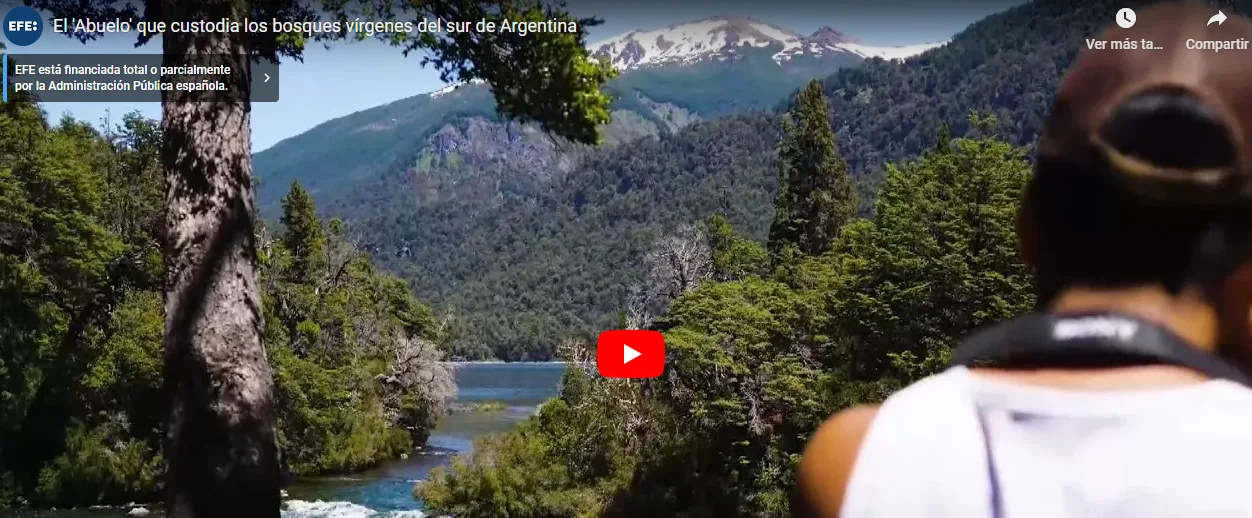 El «Abuelo» que custodia los bosques vírgenes del sur de Argentina