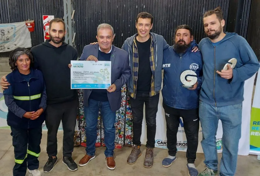 Viedma envió más de un millón de kilos de residuos a reciclaje