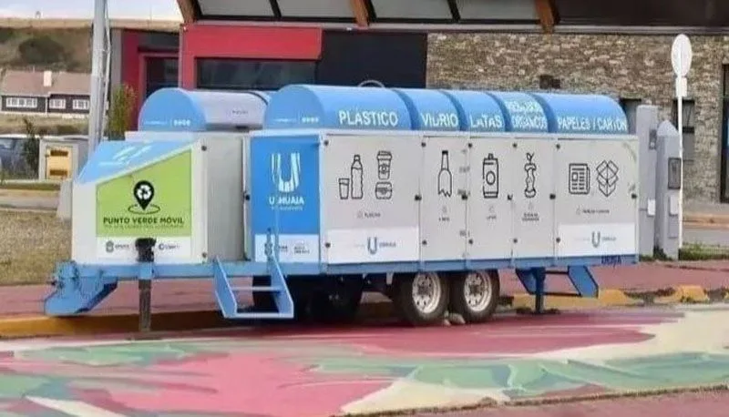 Ambiente de la municipalidad de Ushuaia restaurará el ‘Punto Verde Móvil’