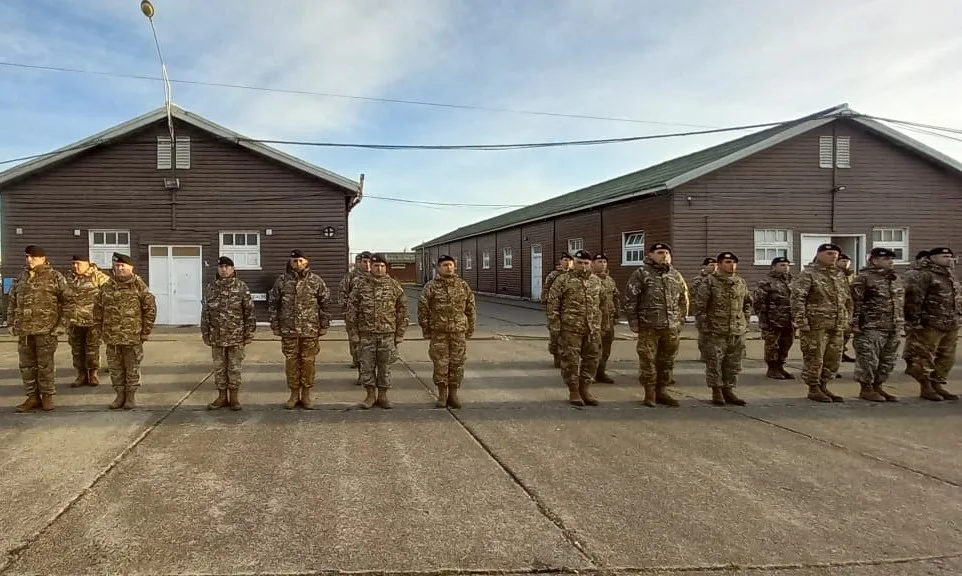 La Brigada más austral del Ejército Argentino desarrolla ejercicio en Tierra del Fuego