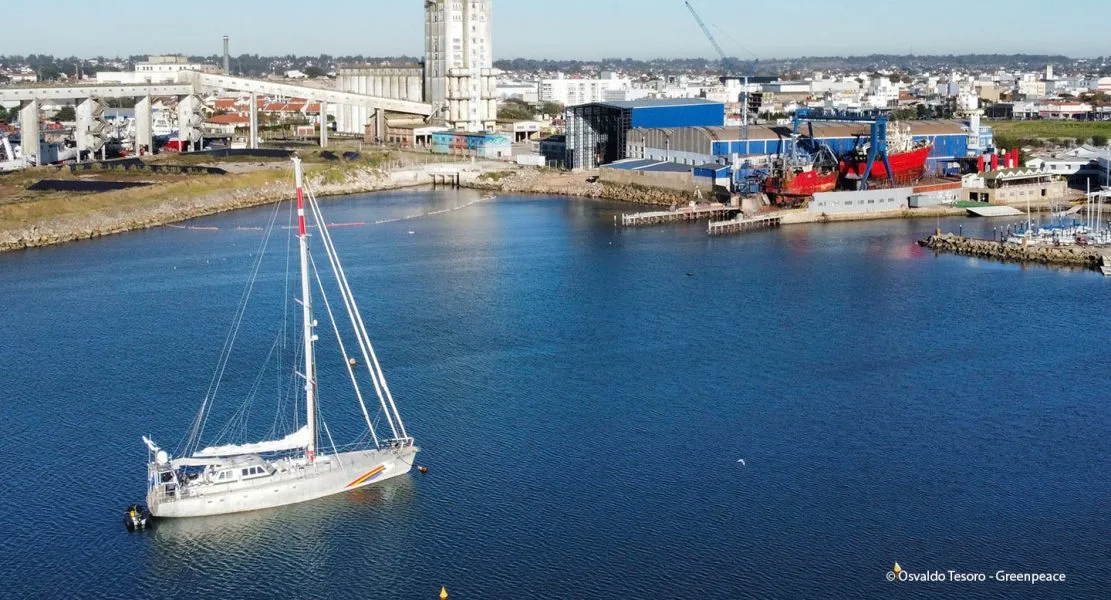 El Instituto de Conservación de Ballenas y Greenpeace recorrieron zonas del Mar Argentino donde se planea avanzar con exploración petrolera