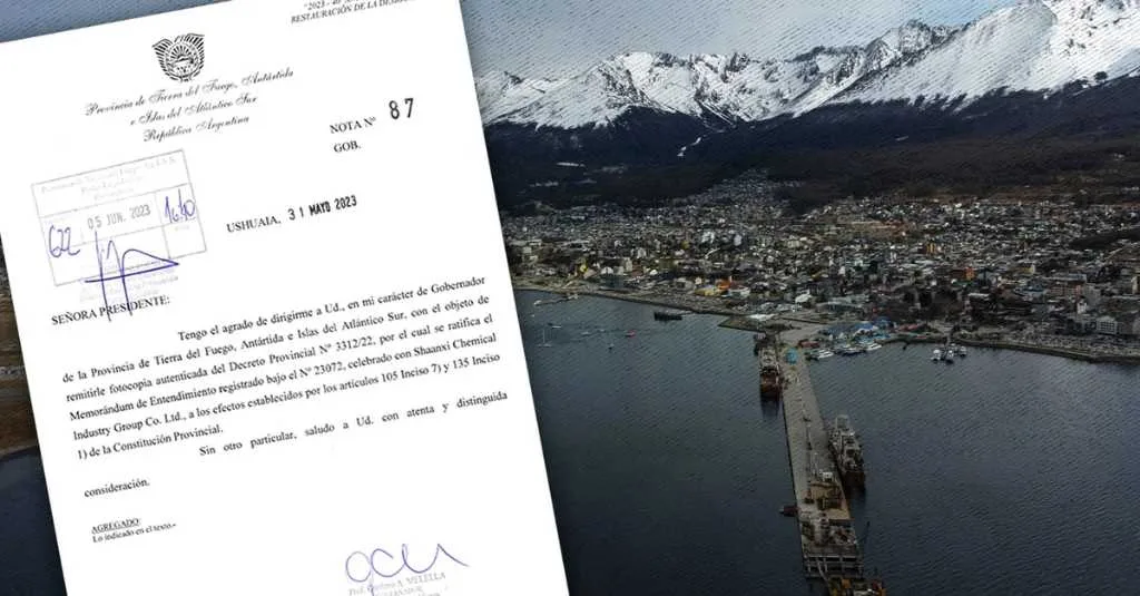 La oposición denunciará a los responsables del avance del puerto Chino en Tierra del Fuego