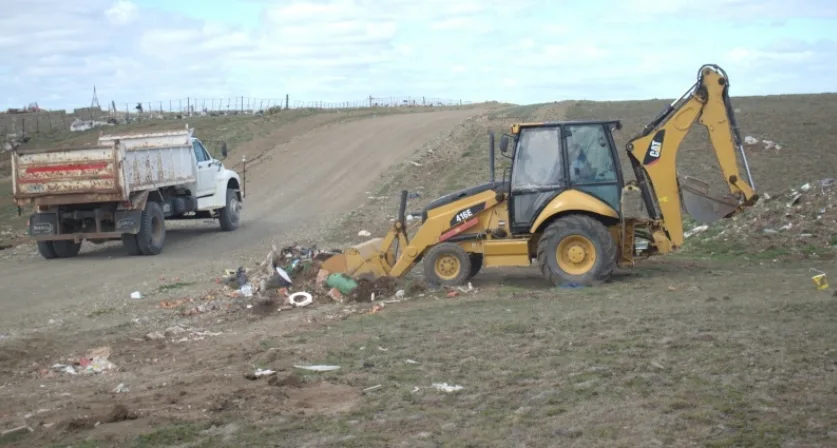 La Municipalidad de Rio gallegos erradicó, un basural