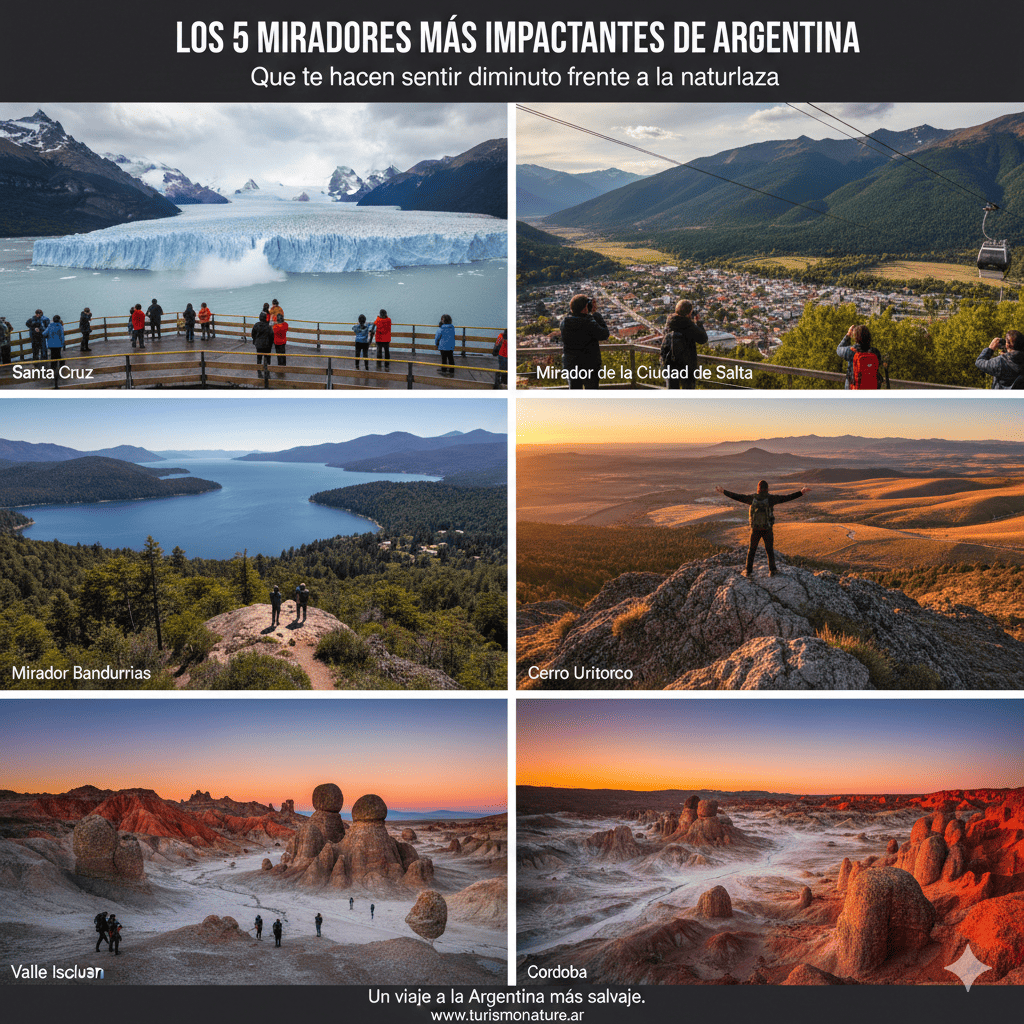 Los 5 miradores más impactantes de Argentina que te hacen sentir diminuto frente a la naturaleza