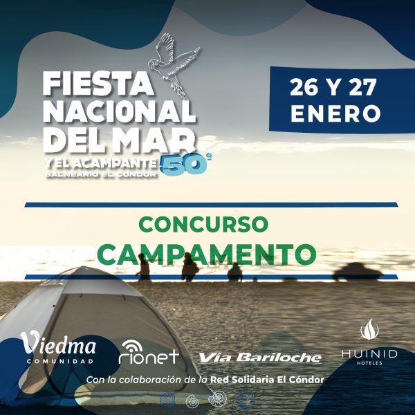 La 50° edición de la Fiesta Nacional del Mar el Acampante comienza con concursos para toda la familia