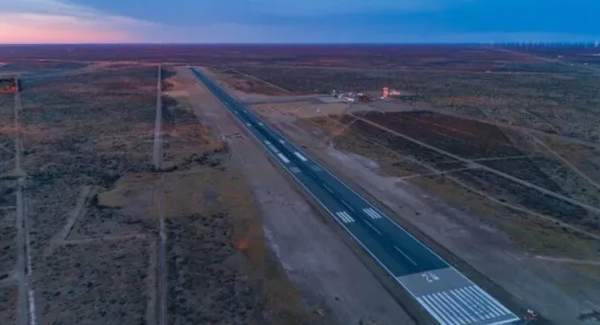 Asfaltos tibios: tecnología sustentable en el Aeropuerto de Puerto Madryn