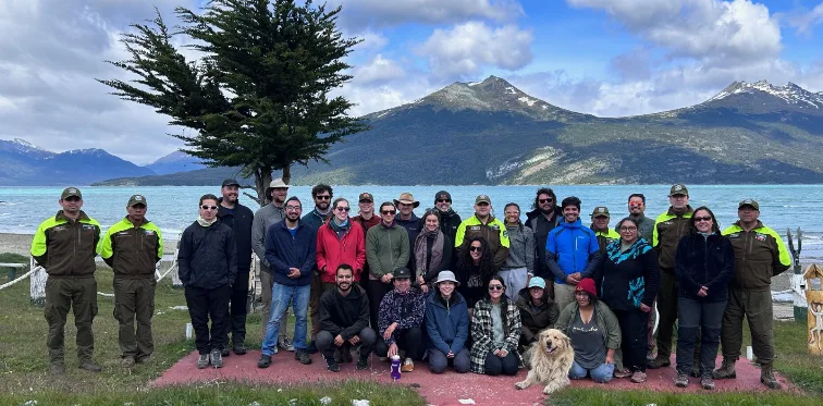 Estudiantes norteamericanos y chilenos realizaron investigación en el Parque Nacional Yendegaia