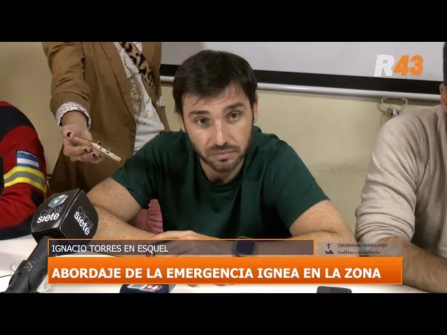 Torres, sobre el incendio: «Nos vamos a ocupar de reforzar las zonas comprometidas»