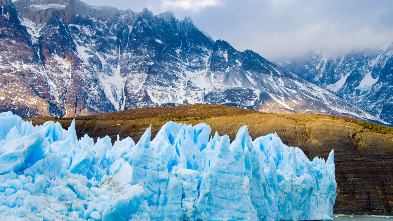 La Patagonia tiene 40 veces más hielo que todos los glaciares de los Alpes europeos juntos