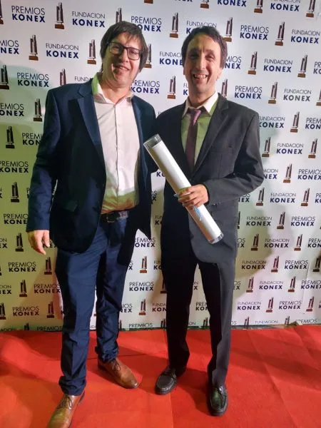 Dos investigadores de la de la UNRN Sede Andina recibieron Diplomas al Mérito de la Fundación Konex