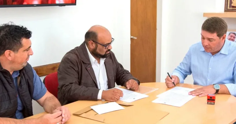 El Municipio de Rawson recibió vehículo utilitario para tareas ambientales