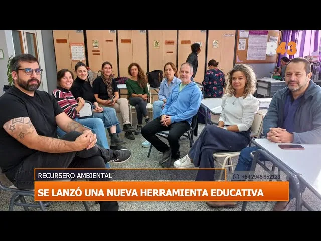 Se realizó el lanzamiento del Recursero Ambiental en Esquel