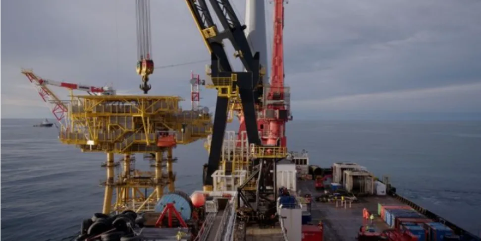 Avanza la instalación de la plataforma offshore Fénix en Tierra del Fuego