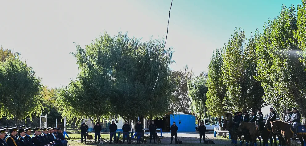 Celebración del Día del Animal en la división Montada y Cans de Neuquen