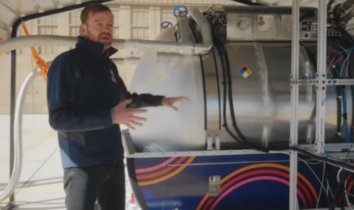 Probaron el motor a hidrógeno más grande del mundo que puede revolucionar los aviones