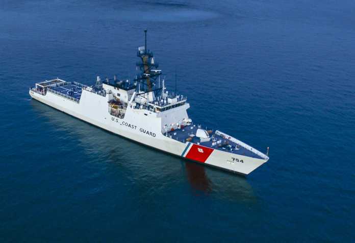 El guardacostas USCGC James de la Guardia Costera de EE.UU. llegará a Argentina en el marco de la presencia china en la región