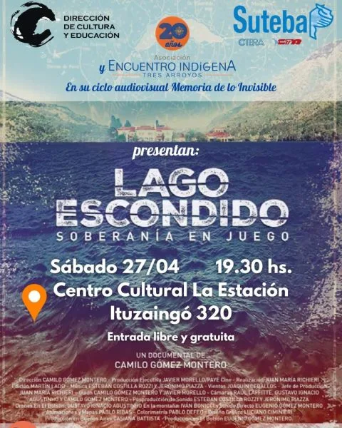 Encuentro Indígena presenta “Lago Escondido, soberanía en juego”