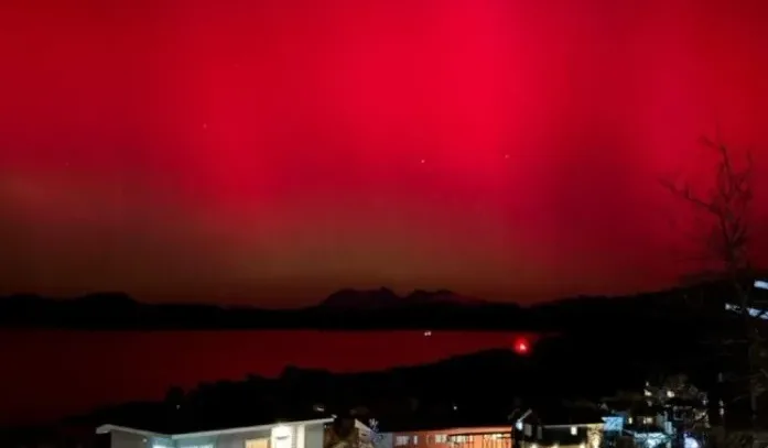 Las auroras australes sorprendieron al cielo de Argentina