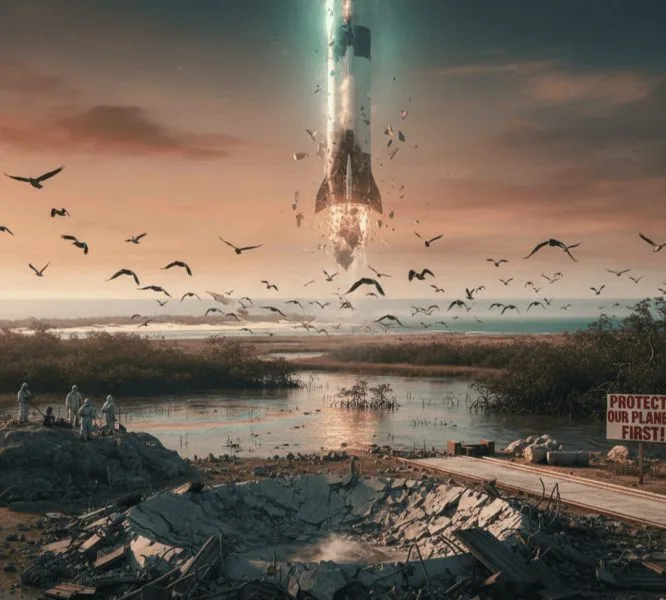 El lado oscuro de la conquista espacial: el impacto ambiental oculto detrás de los lanzamientos de cohetes que amenaza ecosistemas enteros