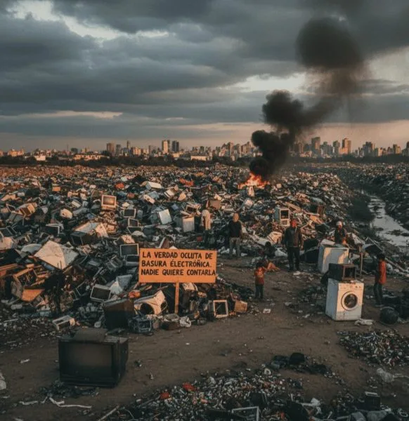 ¿A dónde va realmente la basura electrónica? La verdad oculta sobre los RAEE y las pilas usadas que nadie quiere contar