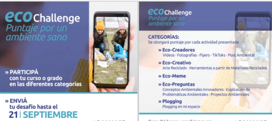 eco Challenge Puntaje por un ambiente sano