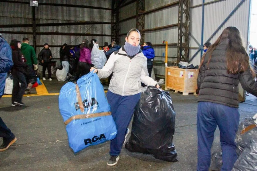 Concurso “Reciclá y Viajá” en Río Grande