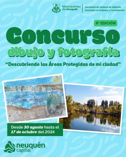 Concurso de Fotografía y Dibujo sobre las áreas protegidas en Neuquén